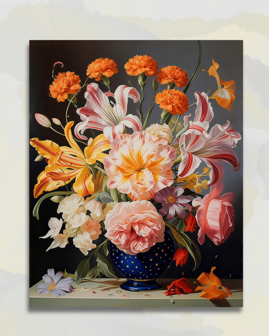 Nature Morte au Vase Bleu