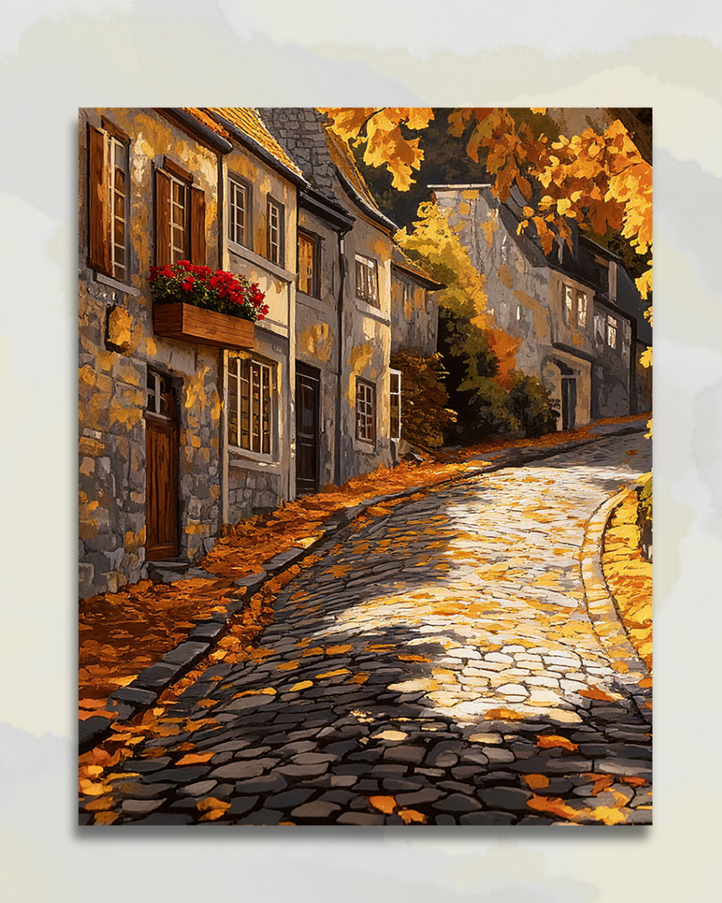 Village de Pierres aux Couleurs de l'Automne