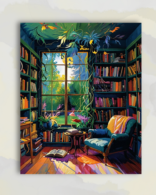 Le Coin Lecture du Jardin Intérieur