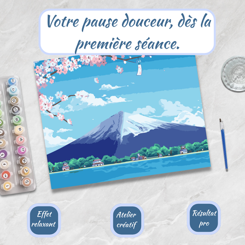 Sinestesia™ — Kit de Peinture par Numéros pour Adultes - À la montagne