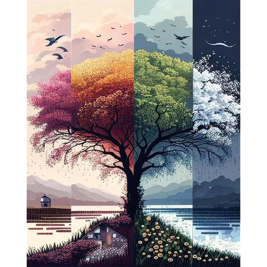Arbre 4 saisons