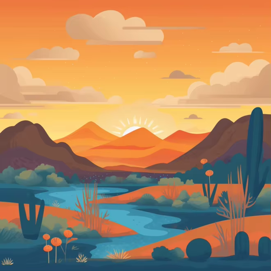 Joli coucher de soleil